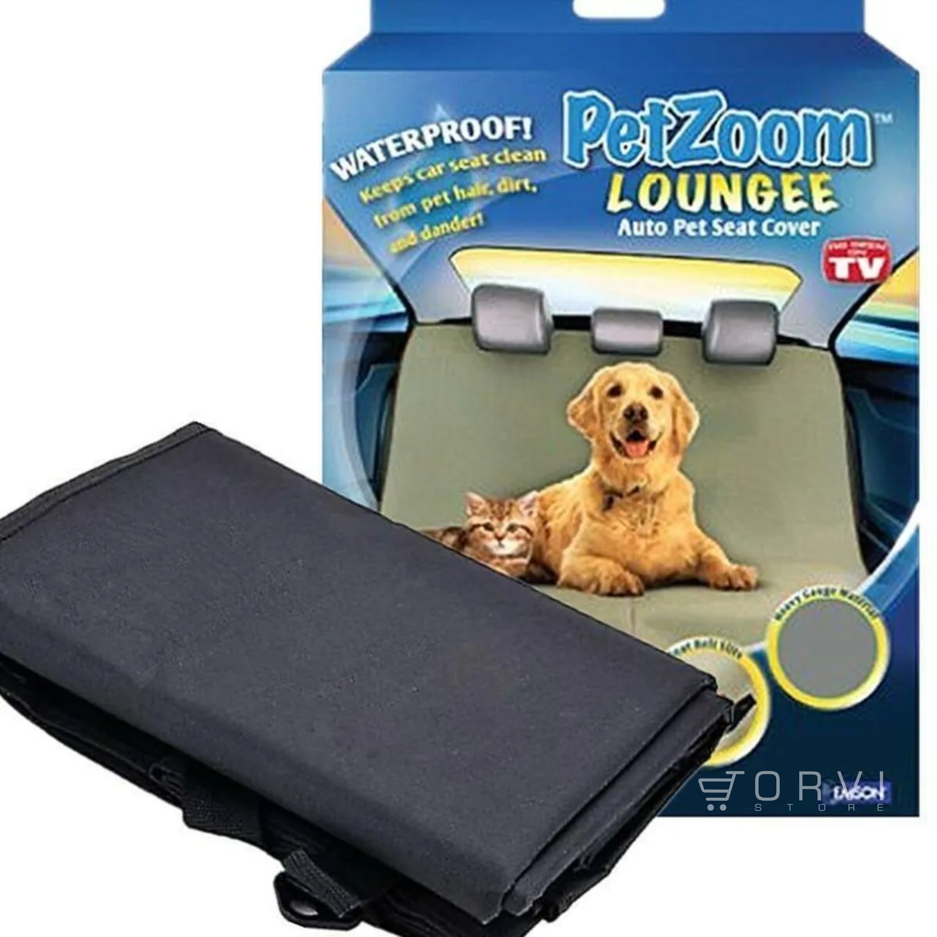 Forro Protector Sillas Carro Mascotas Perro Petzoom Loungee JORVI STORE