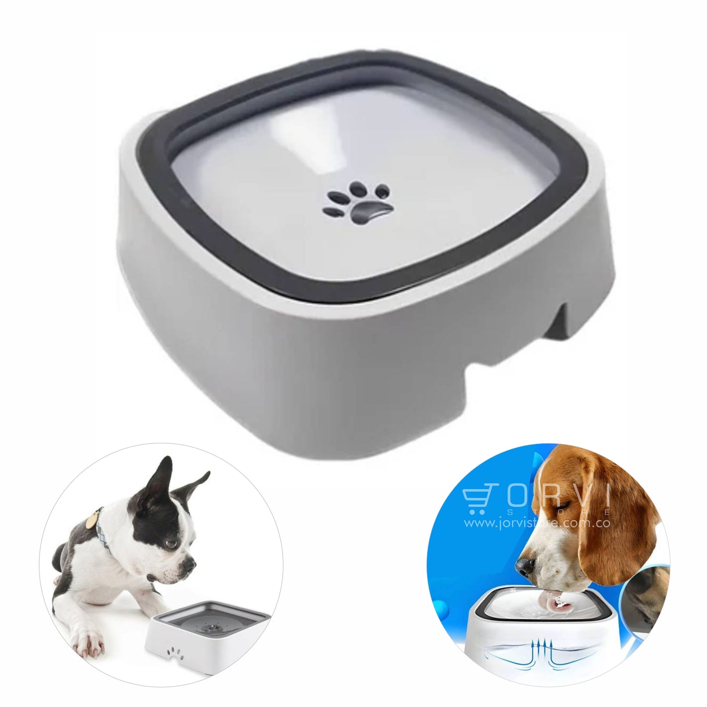 Cuenco Bebedero Plato Flotante Para Perro Gato Mascota