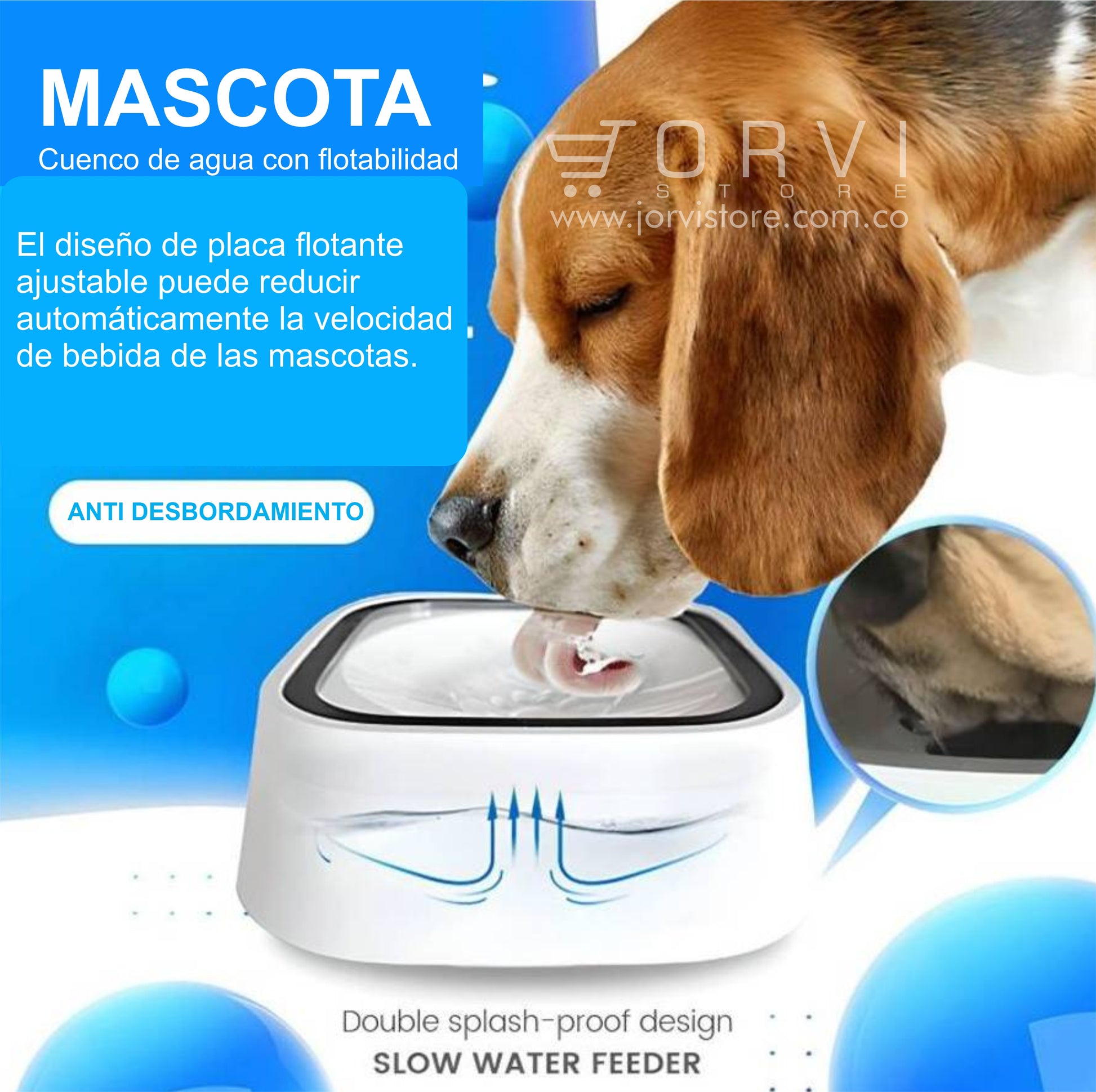 Cuenco Bebedero Plato Flotante Para Perro Gato Mascota