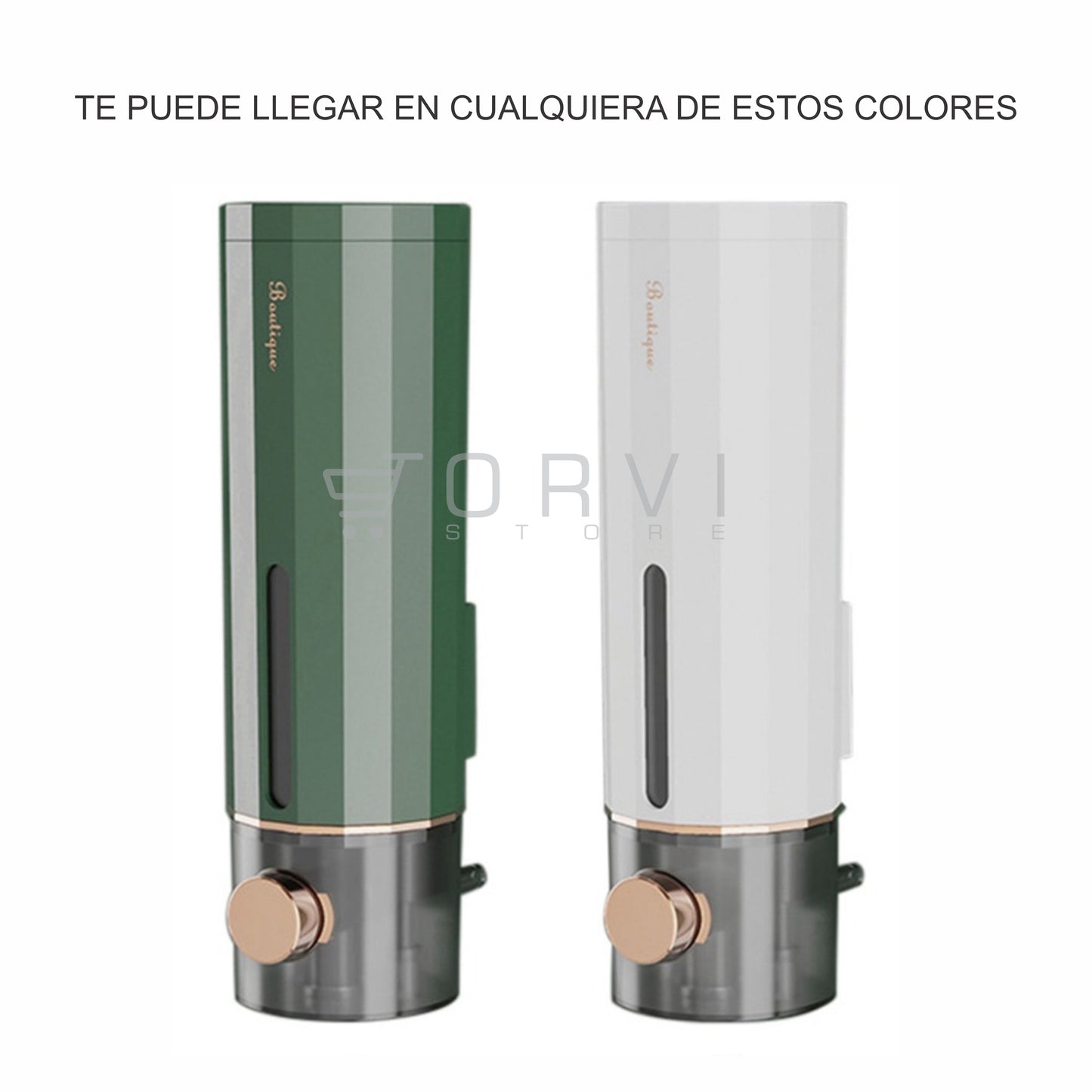 Dispensador De Jabon Liquido Y Gel Para Pared 600 Ml Soap Dispenser